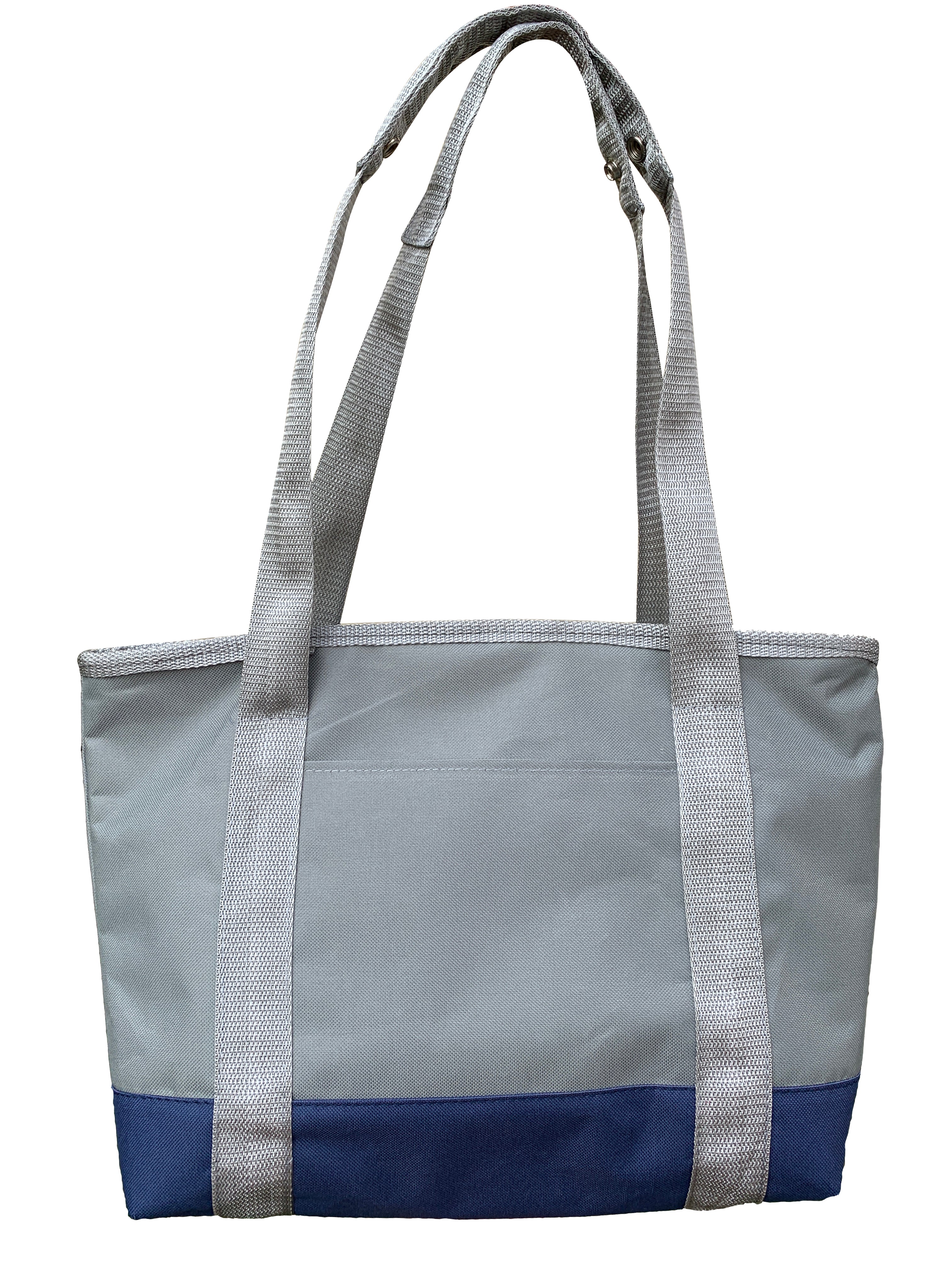 Bolsa térmica para alimentos o bebidas, mantiene la temperatura caliente o fría por más de una hora. Tamaño 52x40x15 cm, fabricada con 3 capas: lona poliéster de alta resistencia, material espumado térmico y vinil antiderrames lavable. Incluye asas reforzadas, cierre superior de cremallera y diseño plegable para ahorrar espacio. Ideal para transportar alimentos frescos del mercado o supermercado. Resistente, lavable y fácil de usar.