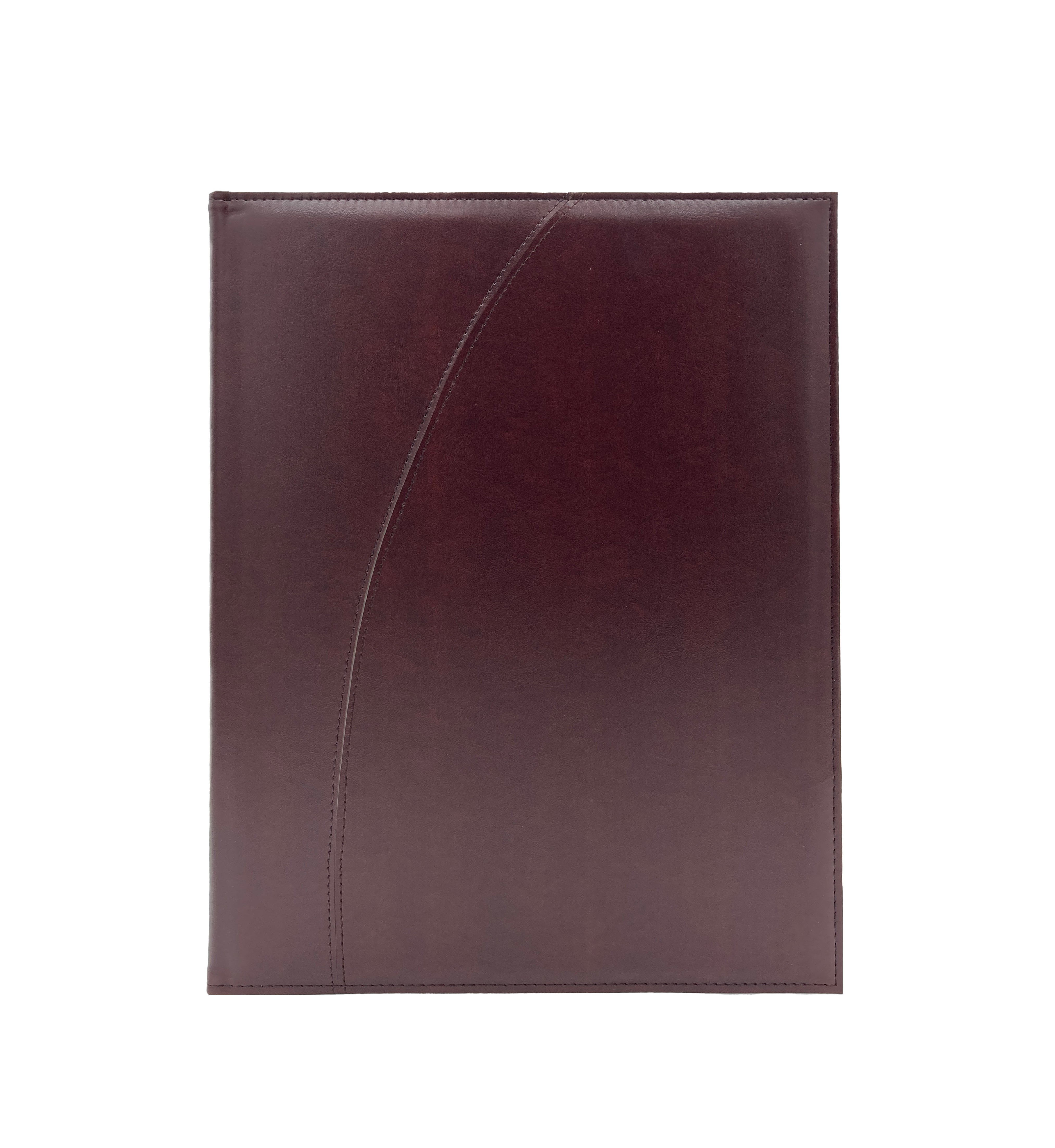 Fólder porta título universitario en curpiel, ideal para proteger documentos de gran formato como títulos de licenciatura, maestría o doctorado. Color miel. Exterior de curpiel con interior de poliéster, tapas acolchonadas y medidas de 32 x 42 cm. Adecuado para grabado en seco, hot stamping, láser o serigrafía. Perfecto para eventos académicos y corporativos.