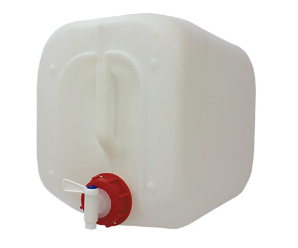 Válvula con cierre de palanca de media vuelta y sistema de auto-venteo para garrafas pequeñas con rosca de 51 mm, ideal para líquidos como agua, solventes, jabón líquido, gasolina y aceite; diseño anti goteo, flujo continuo y fácil uso.