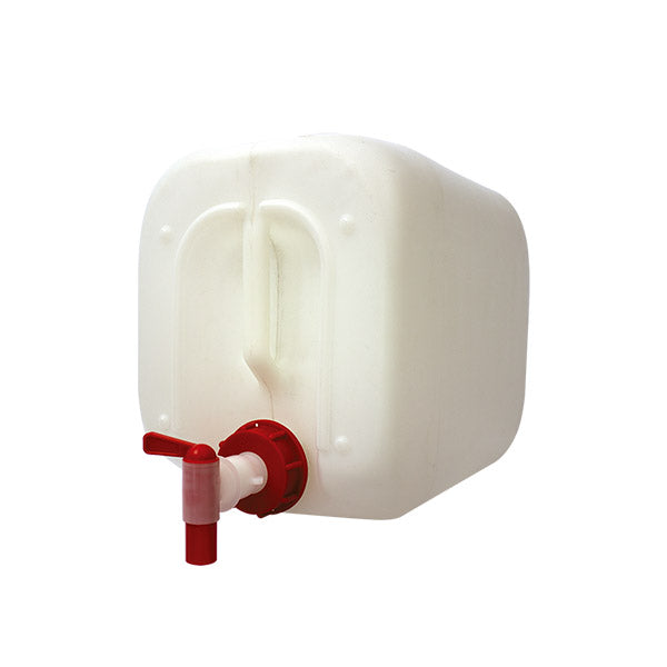 Válvula con cierre de palanca de media vuelta y sistema de auto-venteo para garrafas con rosca de 51 mm, ideal para líquidos como agua, solventes, jabón líquido, gasolina y aceite; flujo continuo y diseño anti goteo.