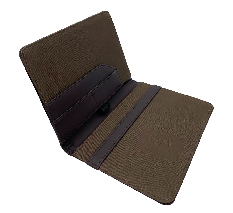 Recetario Médico Imitación Piel Cosido Variedad De Colores